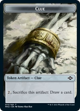 Image for Clue (015) // Crab Double-Sided Token (15 // 2) [Modern Horizons 2] - Magic: The Gathering