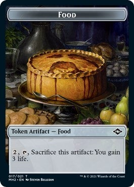 Image for Food (017) // Bird Double-Sided Token (17 // 1) [Modern Horizons 2] - Magic: The Gathering