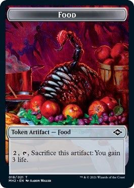 Image for Food (018) // Beast Double-Sided Token (18 // 9) [Modern Horizons 2] - Magic: The Gathering