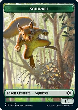 Image for Squirrel // Zombie Army Double-Sided Token (11 // 7) [Modern Horizons 2] - Magic: The Gathering