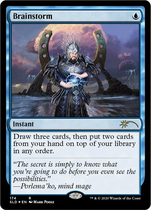 Image for Brainstorm (174) (174) [Secret Lair Drop Series] - Magic: The Gathering