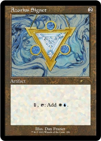 Image for Azorius Signet (286) [Secret Lair Drop Series] - Magic: The Gathering