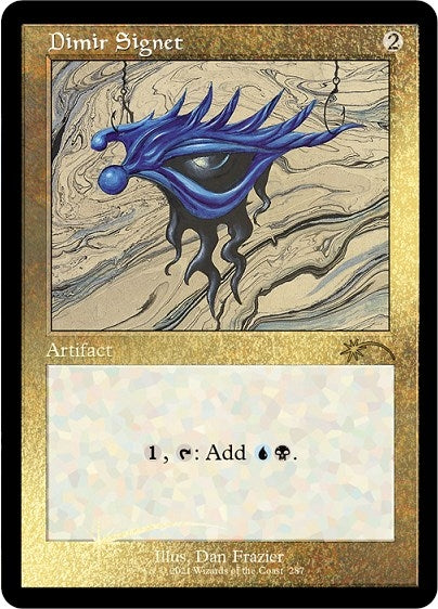 Image for Dimir Signet (Foil Etched) (287) [Secret Lair Drop Series] - Magic: The Gathering