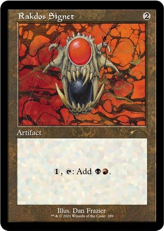 Image for Rakdos Signet (289) [Secret Lair Drop Series] - Magic: The Gathering