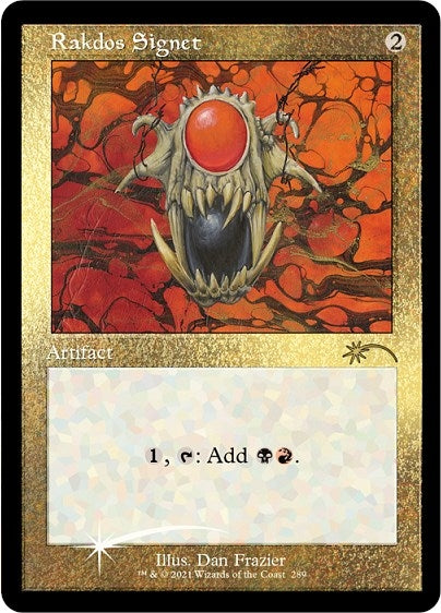Image for Rakdos Signet (Foil Etched) (289) [Secret Lair Drop Series] - Magic: The Gathering