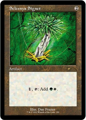 Image for Selesnya Signet (290) [Secret Lair Drop Series] - Magic: The Gathering