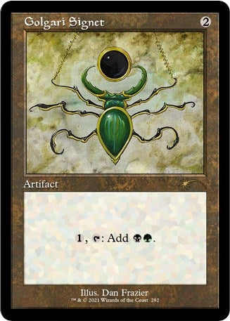 Image for Golgari Signet (292) [Secret Lair Drop Series] - Magic: The Gathering
