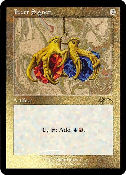 Image for Izzet Signet (Foil Etched) (293) [Secret Lair Drop Series] - Magic: The Gathering