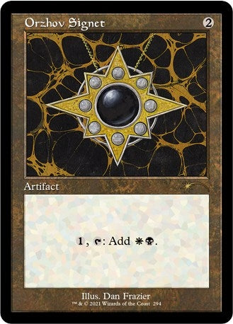 Image for Orzhov Signet (294) [Secret Lair Drop Series] - Magic: The Gathering