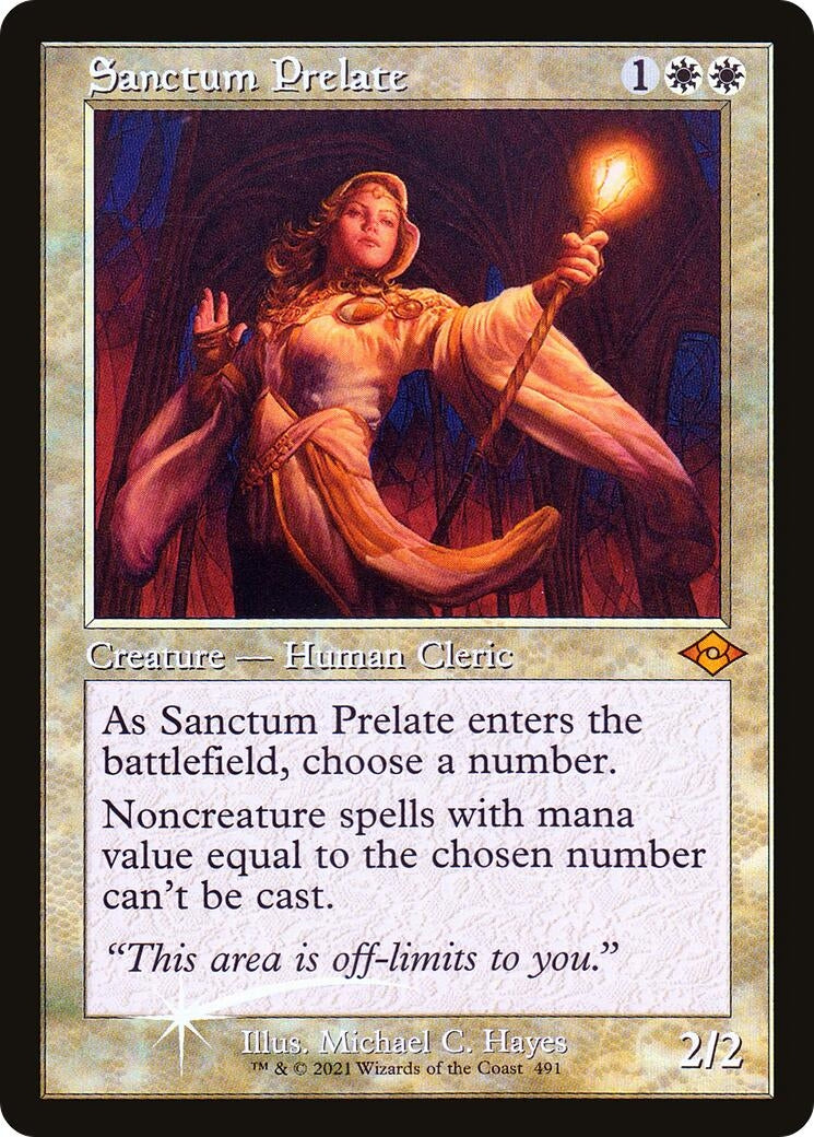 Image for Sanctum Prelate (491) [Buy-A-Box Promos] - Magic: The Gathering