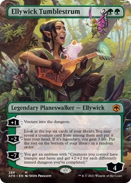 Image for Ellywick Tumblestrum (Borderless) (286) [Adventures in the Forgotten Realms] - Magic: The Gathering