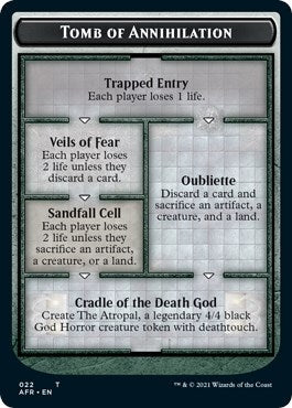 Image for Tomb of Annihilation // The Atropal Double-Sided Token (22 // 5) [Adventures in the Forgotten Realms] - Magic: The Gathering