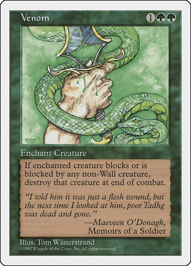 Image for Venom [Fifth Edition] - Magic: The Gathering