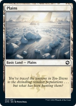 Image for Plains (262) (262) [Adventures in the Forgotten Realms] - Magic: The Gathering