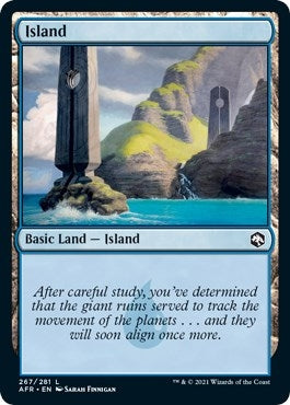 Image for Island (267) (267) [Adventures in the Forgotten Realms] - Magic: The Gathering