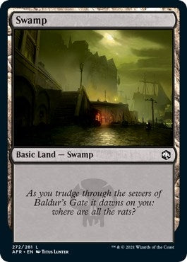 Image for Swamp (272) (272) [Adventures in the Forgotten Realms] - Magic: The Gathering