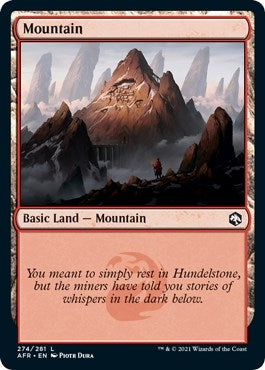 Image for Mountain (274) (274) [Adventures in the Forgotten Realms] - Magic: The Gathering