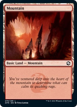 Image for Mountain (276) (276) [Adventures in the Forgotten Realms] - Magic: The Gathering