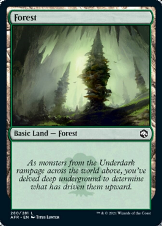 Image for Forest (280) (280) [Adventures in the Forgotten Realms] - Magic: The Gathering