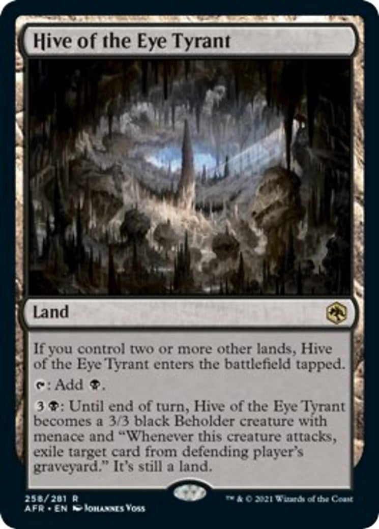 Image for Hive of the Eye Tyrant (258) [Adventures in the Forgotten Realms] - Magic: The Gathering