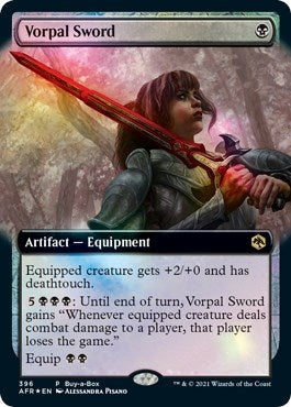 Image for Vorpal Sword (396) [Buy-A-Box Promos] - Magic: The Gathering