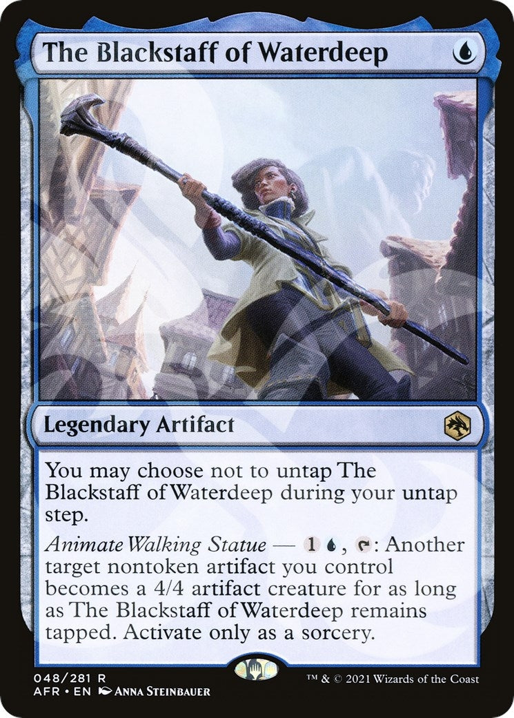 Image for The Blackstaff of Waterdeep (48) [AFR Ampersand Promos] - Magic: The Gathering