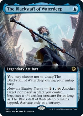Image for The Blackstaff of Waterdeep (Extended Art) (365) [Adventures in the Forgotten Realms] - Magic: The Gathering