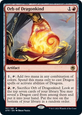 Image for Orb of Dragonkind (157) [Adventures in the Forgotten Realms] - Magic: The Gathering