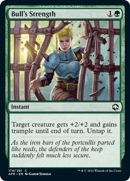 Image for Bull's Strength (174) [Adventures in the Forgotten Realms] - Magic: The Gathering