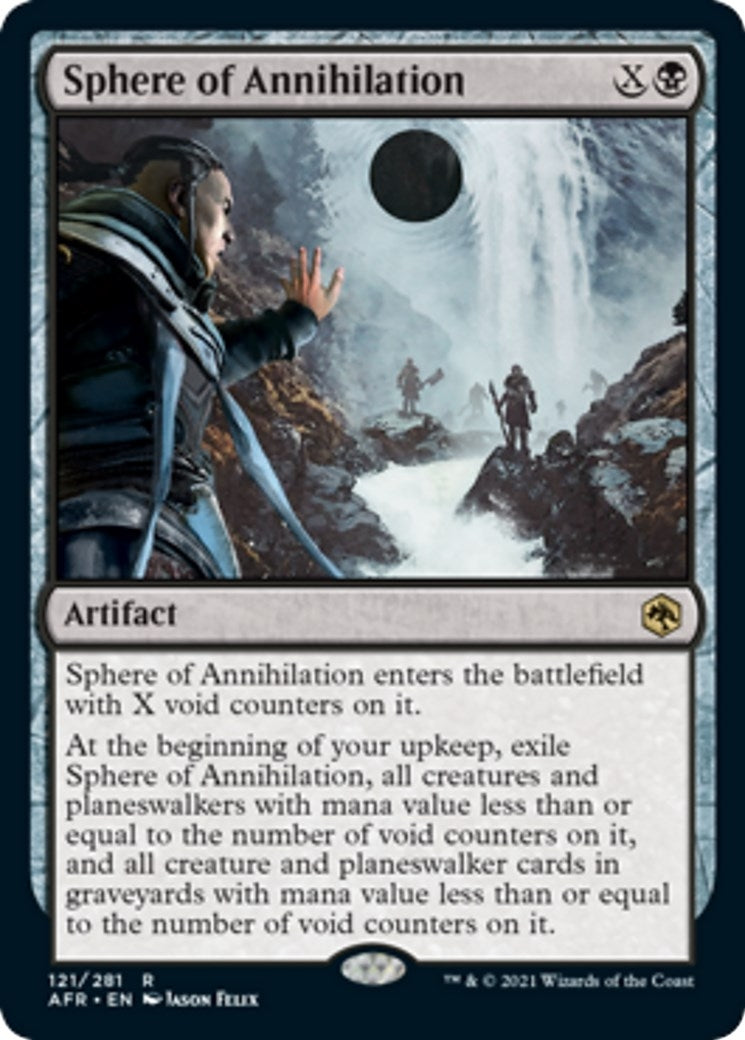 Image for Sphere of Annihilation (121) [Adventures in the Forgotten Realms] - Magic: The Gathering