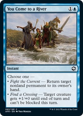 Image for You Come to a River (83) [Adventures in the Forgotten Realms] - Magic: The Gathering