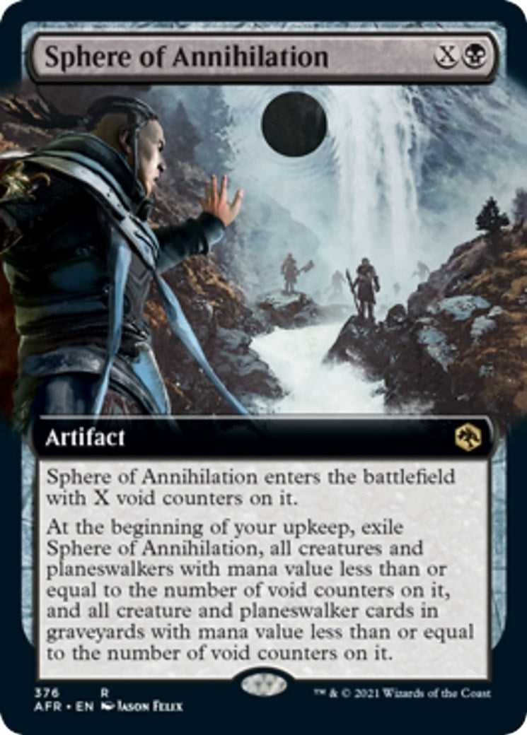Image for Sphere of Annihilation (Extended Art) (376) [Adventures in the Forgotten Realms] - Magic: The Gathering