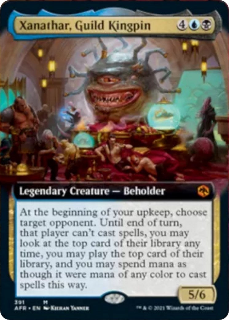 Image for Xanathar, Guild Kingpin (Extended Art) (391) [Adventures in the Forgotten Realms] - Magic: The Gathering