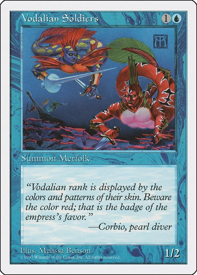 Image for Vodalian Soldiers [Fifth Edition] - Magic: The Gathering