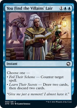 Image for You Find the Villains' Lair (84) [Adventures in the Forgotten Realms] - Magic: The Gathering