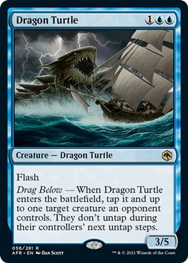 Image for Dragon Turtle (56) [Adventures in the Forgotten Realms] - Magic: The Gathering