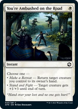 Image for You're Ambushed on the Road (43) [Adventures in the Forgotten Realms] - Magic: The Gathering