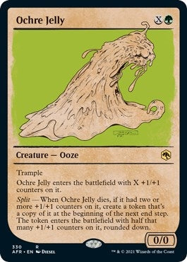 Image for Ochre Jelly (Showcase) (330) [Adventures in the Forgotten Realms] - Magic: The Gathering