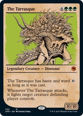 Image for The Tarrasque (Showcase) (333) [Adventures in the Forgotten Realms] - Magic: The Gathering
