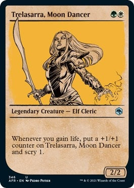 Image for Trelasarra, Moon Dancer (Showcase) (346) [Adventures in the Forgotten Realms] - Magic: The Gathering