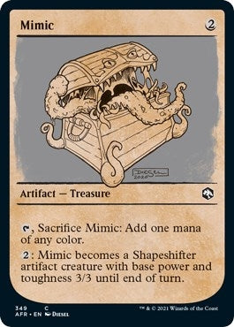 Image for Mimic (Showcase) (349) [Adventures in the Forgotten Realms] - Magic: The Gathering