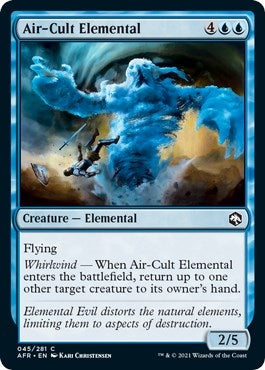 Image for Air-Cult Elemental (45) [Adventures in the Forgotten Realms] - Magic: The Gathering