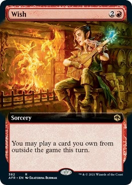 Image for Wish (Extended Art) (382) [Adventures in the Forgotten Realms] - Magic: The Gathering