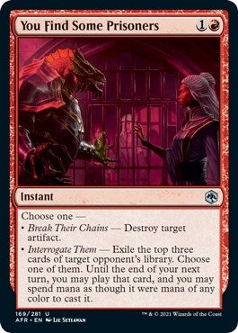 Image for You Find Some Prisoners (169) [Adventures in the Forgotten Realms] - Magic: The Gathering