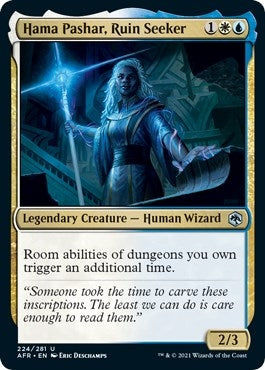 Image for Hama Pashar, Ruin Seeker (224) [Adventures in the Forgotten Realms] - Magic: The Gathering