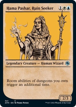 Image for Hama Pashar, Ruin Seeker (Showcase) (341) [Adventures in the Forgotten Realms] - Magic: The Gathering