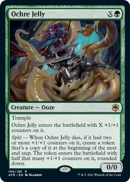 Image for Ochre Jelly (196) [Adventures in the Forgotten Realms] - Magic: The Gathering
