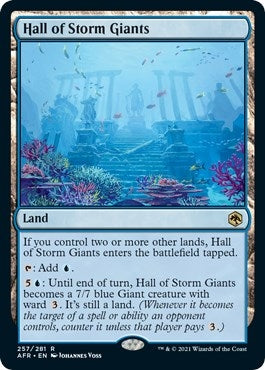 Image for Hall of Storm Giants (257) [Adventures in the Forgotten Realms] - Magic: The Gathering