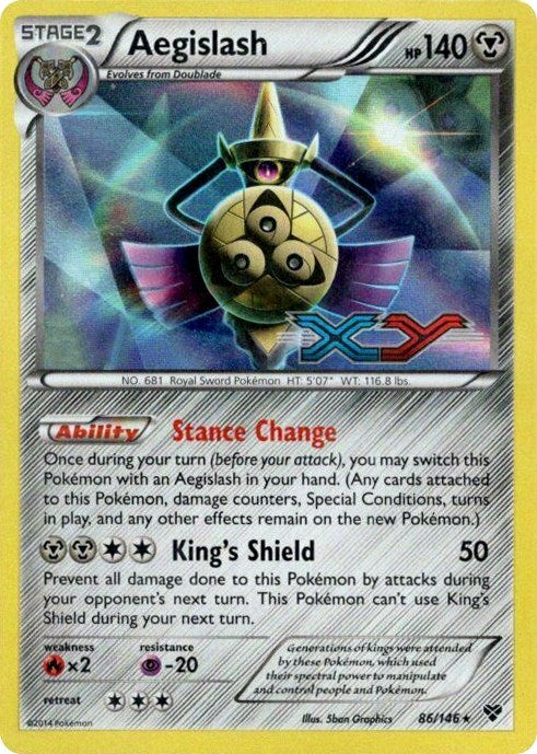 Image for Aegislash - 86/146 (Prerelease) (86/146) [XY Promos] - Pokemon