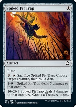Image for Spiked Pit Trap (251) [Adventures in the Forgotten Realms] - Magic: The Gathering